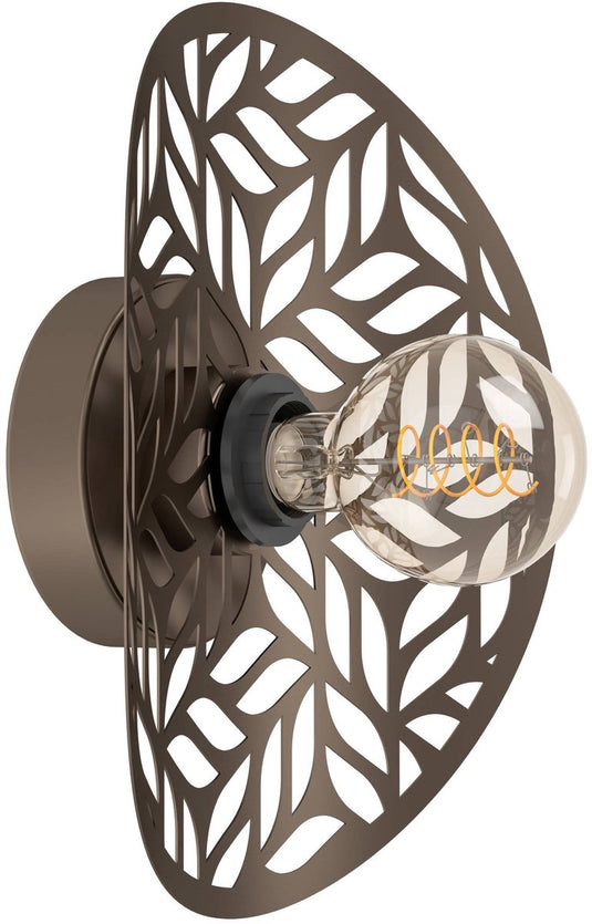 Eglo swaby wandlamp - e27 - 30 cm - brons