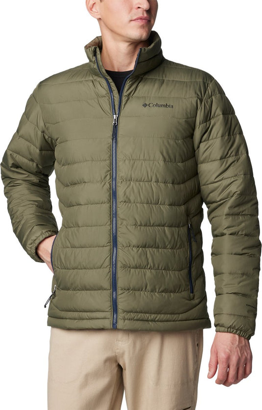Columbia powder lite™ ii jacket men's outdoorjas - stone green - maat xl