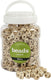 Creativ company houten kralen letters 9x9 mm naturel 400 stuks