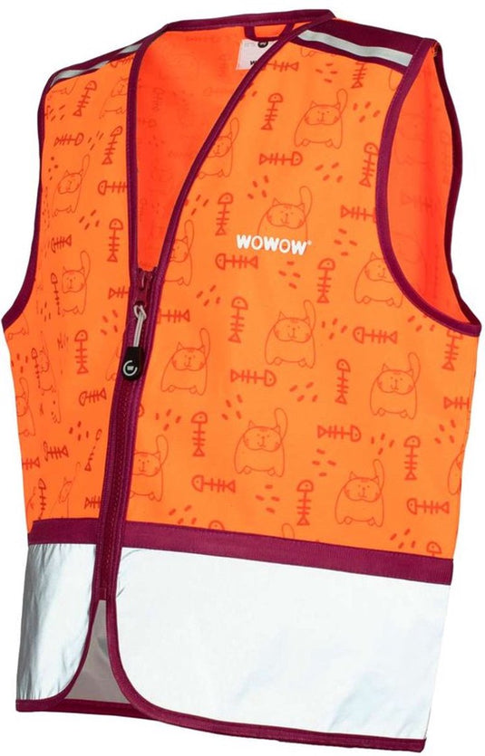 Wowow kinderhesje zippy jacket en 17353 certificaat- oranje s