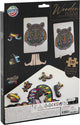 Merkloos sans marque houten puzzel met tijgerfiguur - 130 stukjes