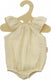 Heless poppenbody geel met ruches, 28-35 cm