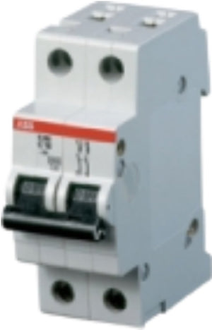 Busch-jaeger abb automaat 2p 6ka s202 c 6a - 2cds252001r0064