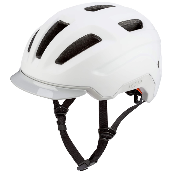 Load image into Gallery viewer, Ked fietshelm pedalon m (56-59cm) - mat wit
