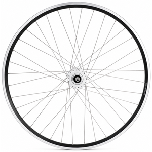 Shimano voorwiel 28 x 1 4'' aluminium zac 2000 velg - dh-c3000-3n naafdynamo - velgrem - zwart zilver