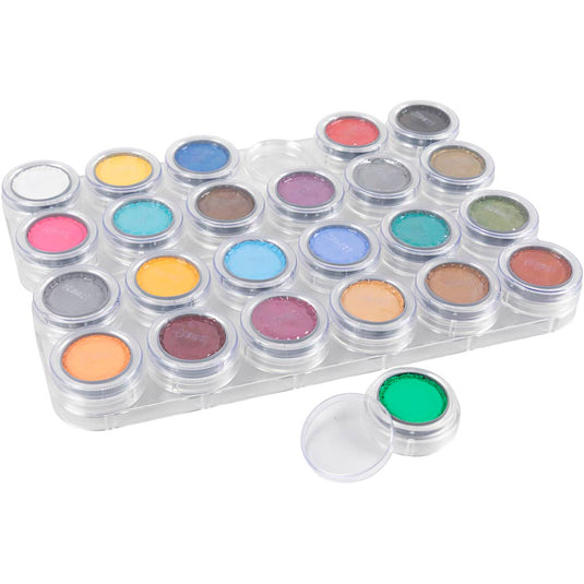 Grimas schmink - schminkpalet, diverse kleuren, 24x2.50 ml 1 stuk