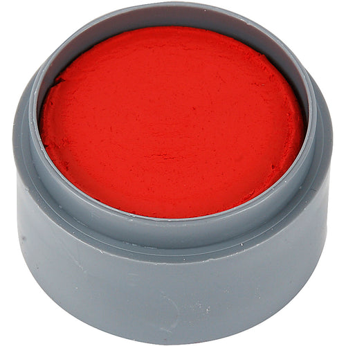 Grimas schmink, helder rood, 15 ml 1 doosje