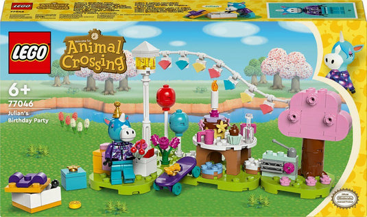 Lego animal crossing julians verjaardagsfeest 77046