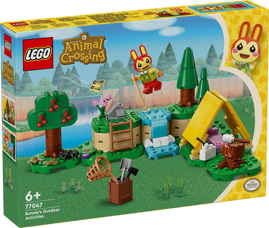 Lego animal crossing - kamperen met bunnie constructiespeelgoed (77047)