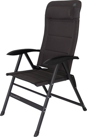 Eurotrail kendal comfort - campingstoel - 6 standen - charcoal