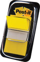 Post-it - index standaard | ft 24 | 4 x 43 | 2 mm | houder met 50 tabs | geel