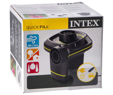 Intex elektrische opblaaspomp 12V 230V