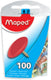 Maped office maped punaises assortiment doos van 100 stuks