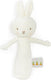 Bunnies by the bay rammelaar konijn - knuffel - geborduurde details - 15 cm - wit