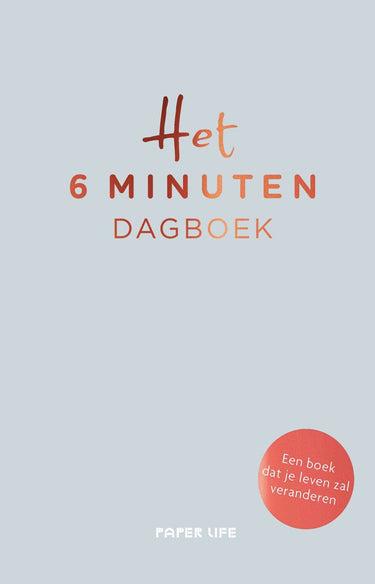 Spectrum het 6 minuten dagboek - blauw