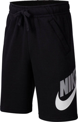 Nike b nsw club + hbr short ft jongens sportbroek - maat xs
