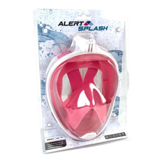 Alert splash snorkelmasker l xl roze