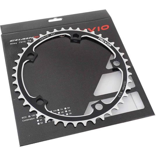 Trivio - race kettingblad 42t. 9 10 speed 135 bcd 5-arm