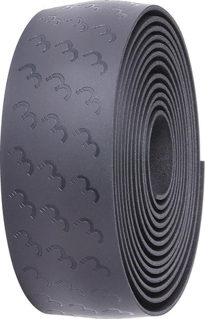 Bbb cycling stuurlint racefiets - maximale grip - zelfklevend stuurlint - lengte: 200cm - dikte: 2.5mm - incl. stuurdoppen - zwart - ultraribbon bht-15
