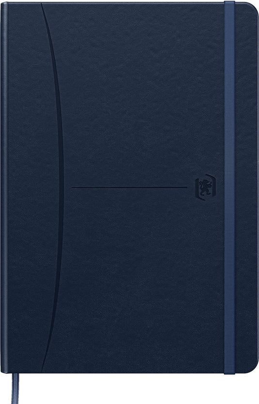 Oxford signature - notitieboek - a5 - geruit 5mm - 80 vel - blauw