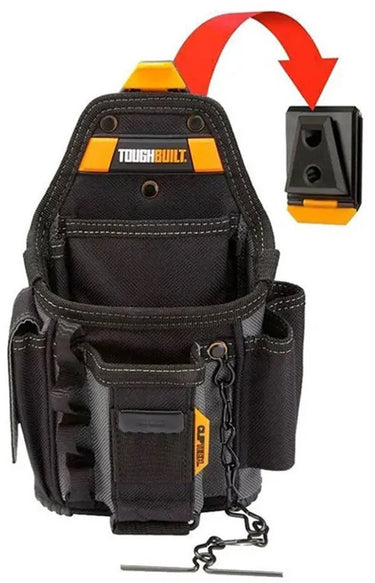 Toughbuilt tb-ct-34 gereedschapstas voor elektriciens zwart