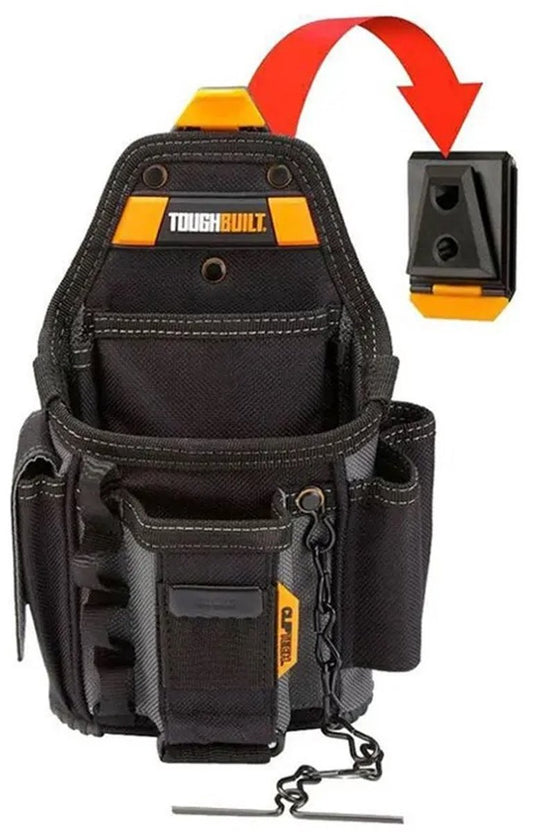 Toughbuilt tb-ct-34 gereedschapstas voor elektriciens zwart