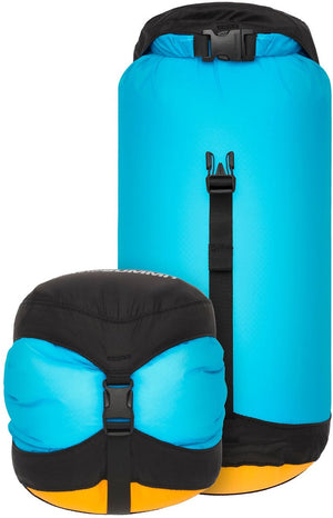 Sea to summit pakzak evac ultralight compression dry bag 8 l blue atoll blauw