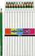 Colortime kleurpotloden jumbo 5 mm vulling donkergroen 12 stuks