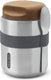 Black blum black+blum thermo pot - thermo voedselcontainer - 0.55ltr - grijs