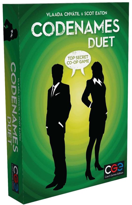 Asmodee czech games codenames duet - coöperatief bordspel voor 2 spelers