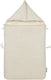 Meyco baby wafel teddy voetenzak - nature - 40x82cm
