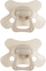 Difrax fopspeen natural - 12 tot 18 maanden - beige - 2 stuks