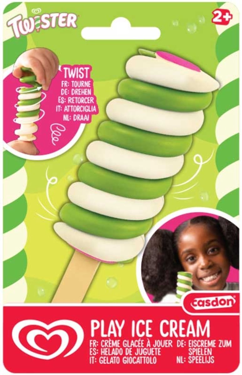 Afbeelding laden in galerijviewer, Casdon ola groene twister speelijs.
