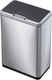 Eko - mirage recycler sensor bin 20+20 liter - stainless steel plastic - mat rvs, zwart - prullenbak
