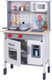 Dorjee houten speelkeuken – complete kinderkeuken met accessoires – oven, magnetron koelkast – inclusief pannen, spatels ijsmachine – kinderspel fantasiespel –