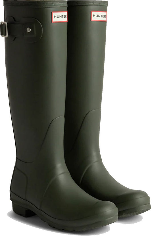 Hunter - regenlaarzen voor dames - original - hoog - olijfgroen - maat 42eu