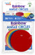 Learning resources educatief speelgoed rainbow angle circles 36 stuks plastic. - 3+