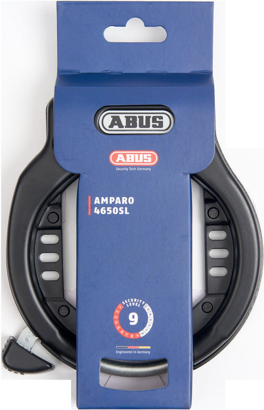 Abus fietsslot ringslot - amparo 4650sl (hangverpakking) - security level 9 - art 2 - geschikt voor elektrische fietsen en stadsfietsen
