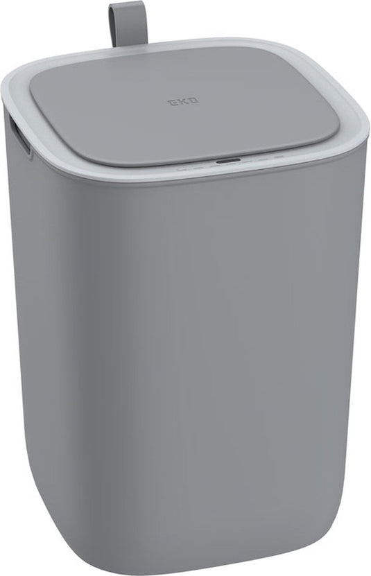 Eko - morandi smart sensor bin 12 liter - polypropyleen - grijs - prullenbak