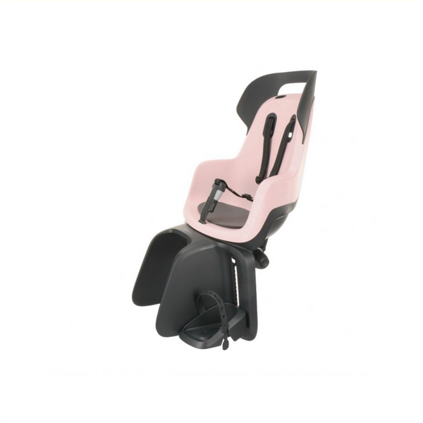 Bobike GO RS achterzitje met slaapstand.  kleur: cotton candy pink,  drager montage