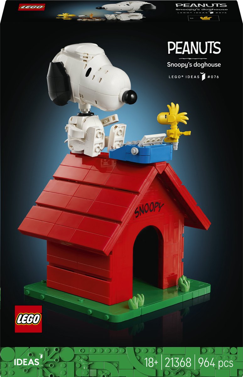 ギャラリービューアに画像をロードする, Lego ideas - peanuts: snoopy's doghouse - 21368
