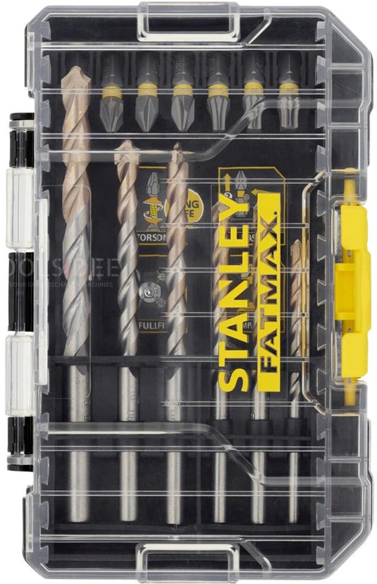 Stanley accessoires - 19-delige set bits en boren sta88552-xj