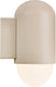 Nordlux heka-wandlamp-e27-zand kleur