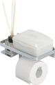 Tiger caddy - wc rolhouder met planchet 24 cm - chroom