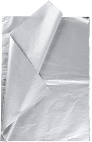 Creativ company tissuepapier zilver 6 vellen 14 gr, 50x70cm