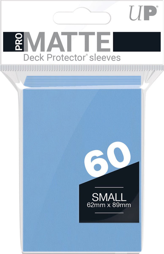 Ultrapro speelgoed | kaartspel - sleeves pro-matte light blue small