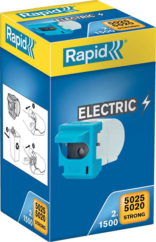 Rapid r5025 nietcassette - 2x1500 stuks