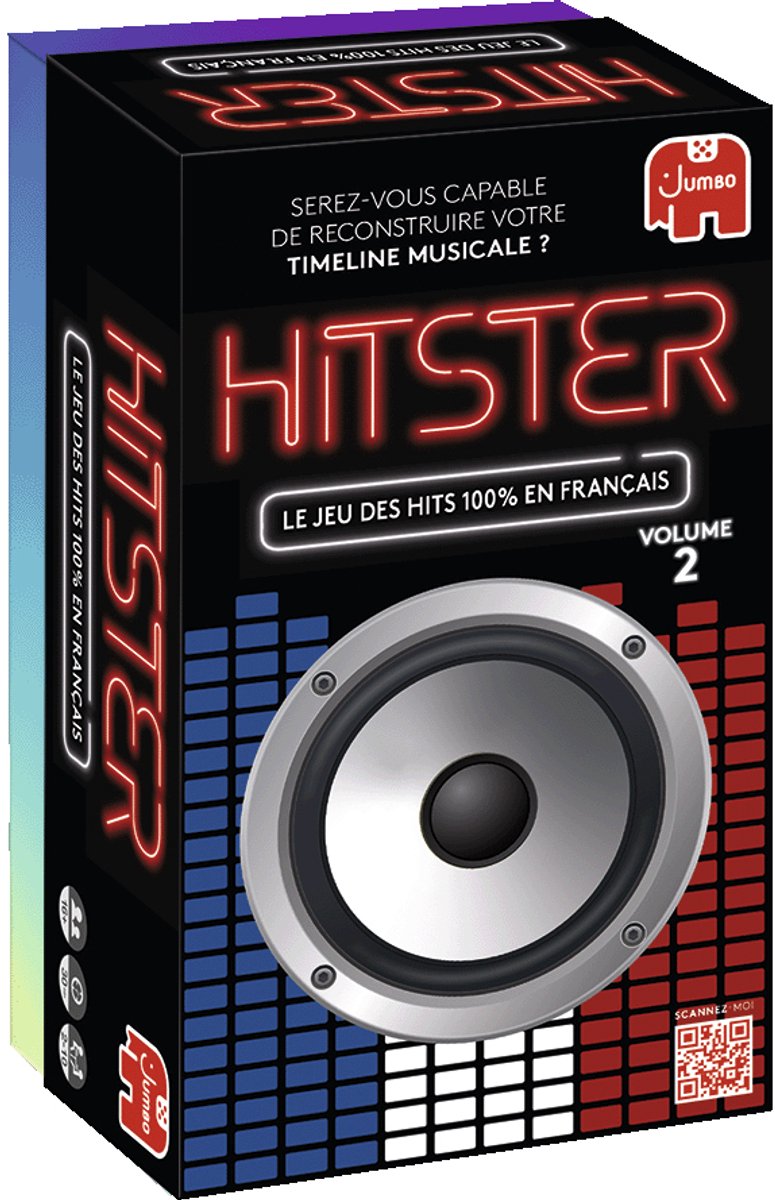 Laden Sie das Bild in Galerie -Viewer, Hitster jumbo 100% chansons francaises (franstalig)
