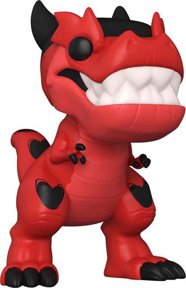 Funko moon girl and devil dinosaur verzamelfiguur marvel super sized pop! devil dino 15 cm rood