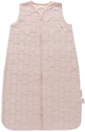 Jollein x nijntje - baby slaapzak zomer jersey 90cm - miffy jacquard terry wild rose - zomerslaapzak